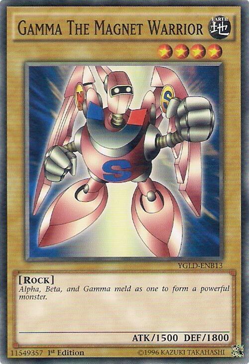 Gamma The Magnet Warrior - 1st Edition