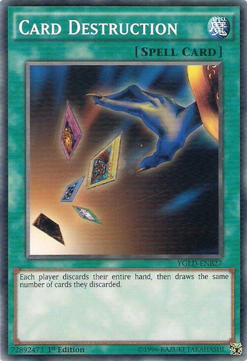 Card Destruction - 1st Edition