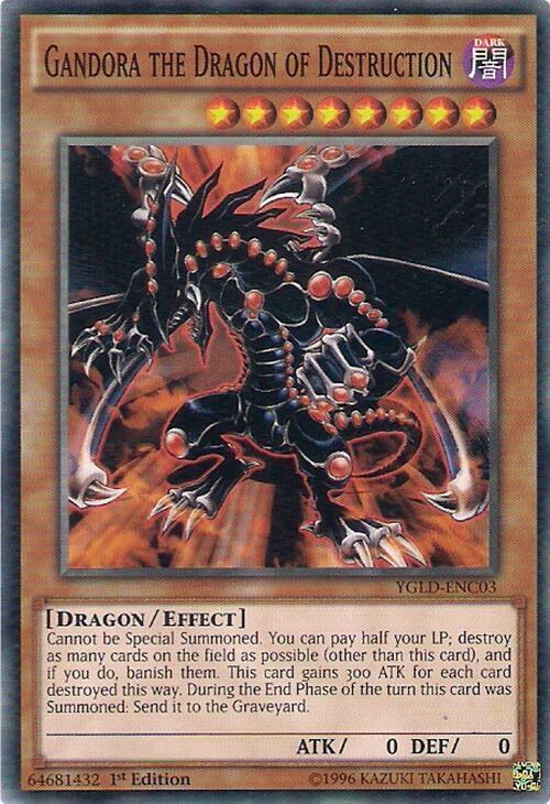 Gandora the Dragon of Destruction - 1st Edition
