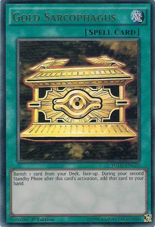 Gold Sarcophagus - 1st Edition