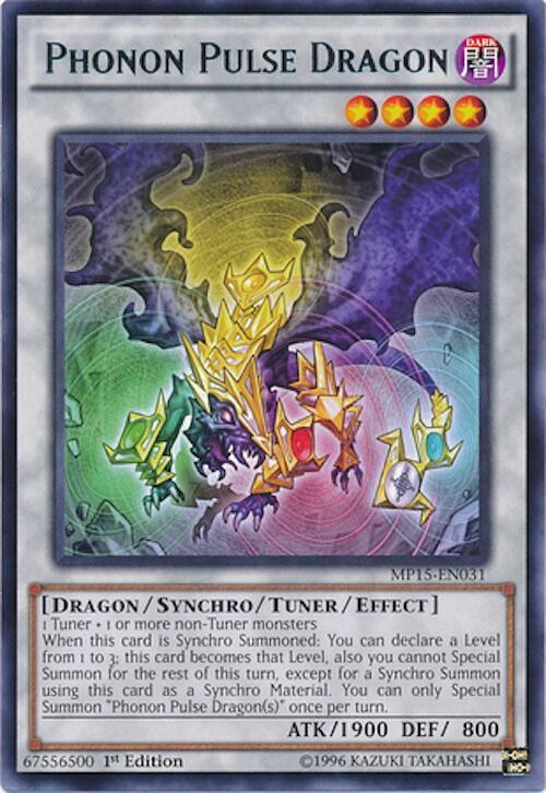 Phonon Pulse Dragon