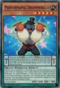 Performapal Drummerilla - 1st Edition