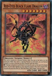 Red-Eyes Black Flare Dragon - Unlimited