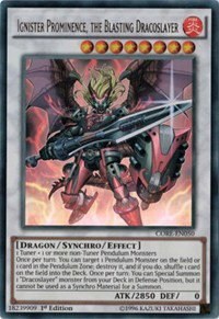 Ignister Prominence, the Blasting Dracoslayer - Unlimited