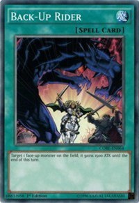Back-Up Rider - 1st Edition