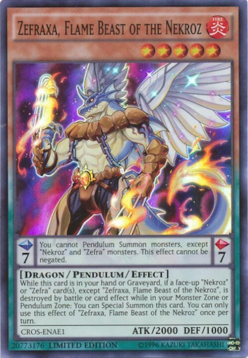 Zefraxa, Flame Beast of the Nekroz