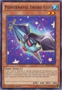 Performapal Sword Fish - 1st Edition