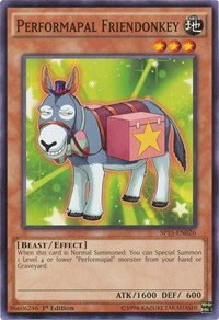 Performapal Friendonkey - 1st Edition