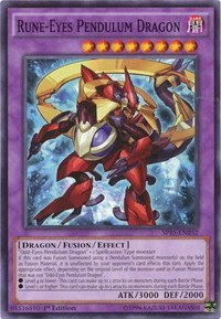 Rune-Eyes Pendulum Dragon - 1st Edition