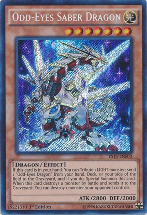 Odd-Eyes Saber Dragon
