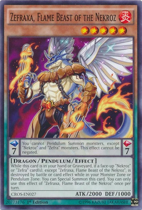 Zefraxa, Flame Beast of the Nekroz - Unlimited