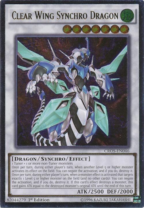 Clear Wing Synchro Dragon - Utr First Edition