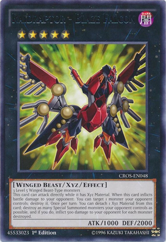 Raidraptor - Blaze Falcon - 1st Edition