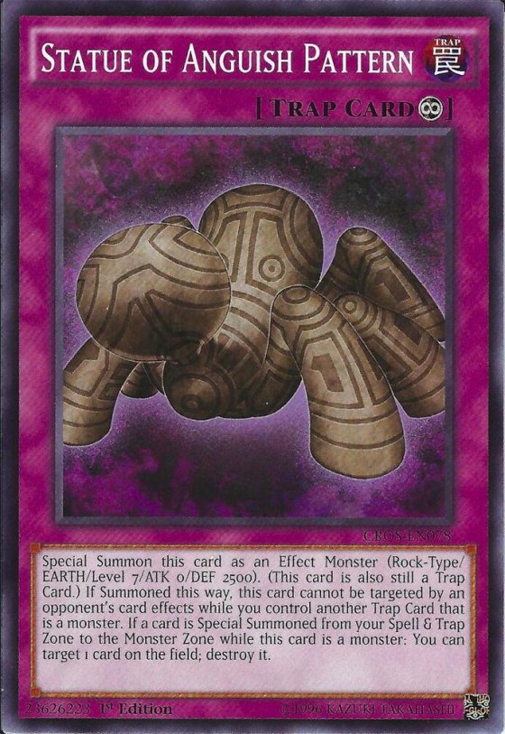 Statue of Anguish Pattern - Unlimited