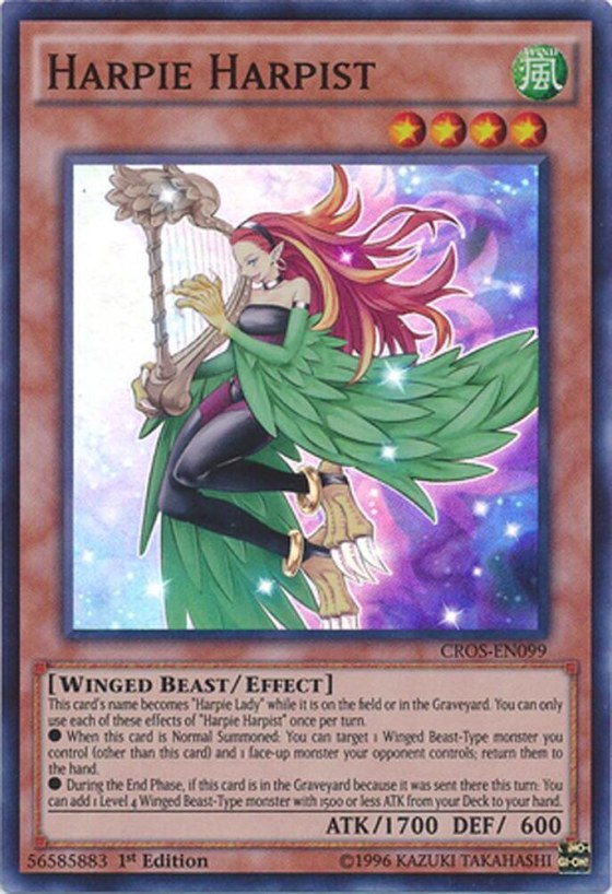 Harpie Harpist - 1st Edition
