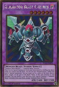 Gladiator Beast Gyzarus - 1st Edition