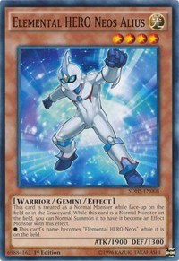 Elemental HERO Neos Alius - 1st Edition