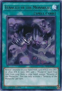 Tenacity of the Monarchs - 1st Edition