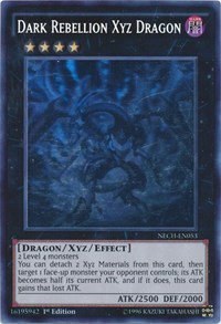Dark Rebellion Xyz Dragon - Ghost Rare Unlimited