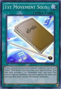 1st Movement Solo - 1st Edition