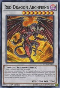 Red Dragon Archfiend - First Edition Common