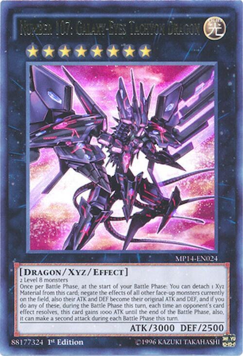 Number 107: Galaxy-Eyes Tachyon Dragon - Unlimited