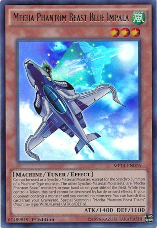 Mecha Phantom Beast Blue Impala - 1st Edition