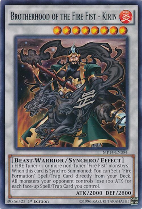 Brotherhood of the Fire Fist - Kirin - Unlimited