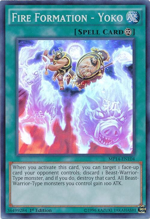 Fire Formation - Yoko - 1st Edition