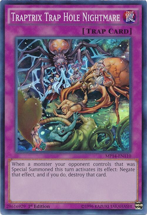 Traptrix Trap Hole Nightmare - 1st Edition