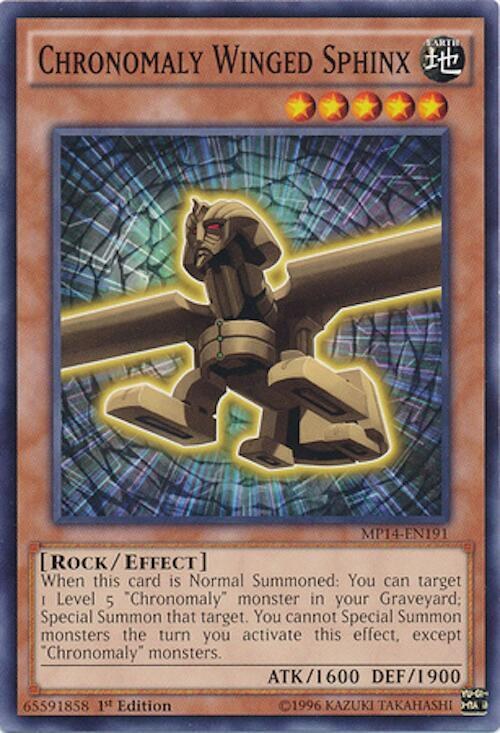 Chronomaly Winged Sphinx - 1st Edition