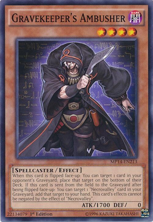 Gravekeeper's Ambusher - 1st Edition