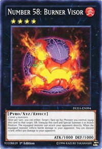 Number 58: Burner Visor - 1st Edition
