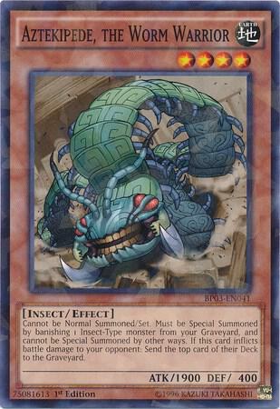 Aztekipede, the Worm Warrior - Shatterfoil