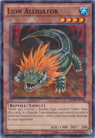 Lion Alligator - Shatterfoil