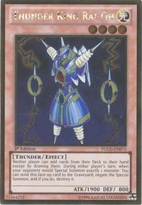 Thunder King Rai-Oh - 1st Edition