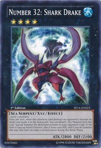 Number 32: Shark Drake - 1st Edition