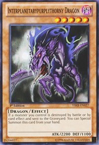 Interplanetarypurplythorny Dragon - 1st Edition