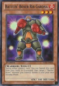 Battlin' Boxer Rib Gardna - 1st Edition