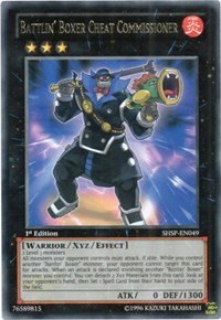 Battlin' Boxer Cheat Commissioner - 1st Edition