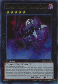 Crimson Knight Vampire Bram - 1st Edition