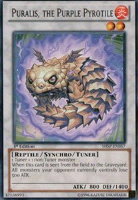 Puralis, the Purple Pyrotile - 1st Edition