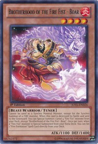 Brotherhood of the Fire Fist - Boar - 1st Edition