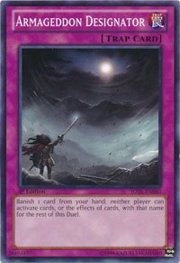 Armageddon Designator - 1st Edition