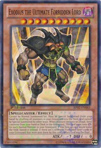 Exodius the Ultimate Forbidden Lord - Mosaic Rare First Edition