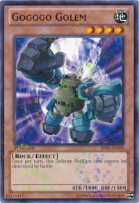 Gogogo Golem - Mosaic Rare First Edition