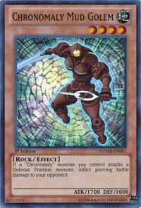 Chronomaly Mud Golem - 1st Edition