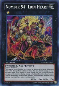 Number 54: Lion Heart - 1st Edition