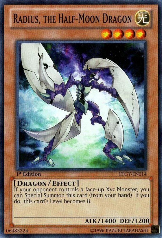 Radius, the Half-Moon Dragon - 1st Edition