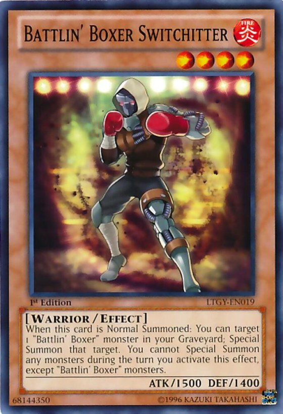 Battlin' Boxer Switchitter - 1st Edition